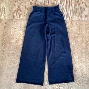 lululemon black wide leg lounge pants